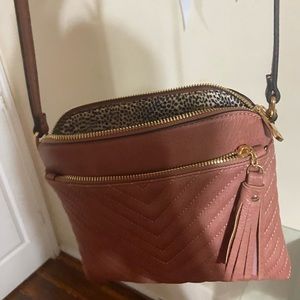 Pink Crossbody Purse